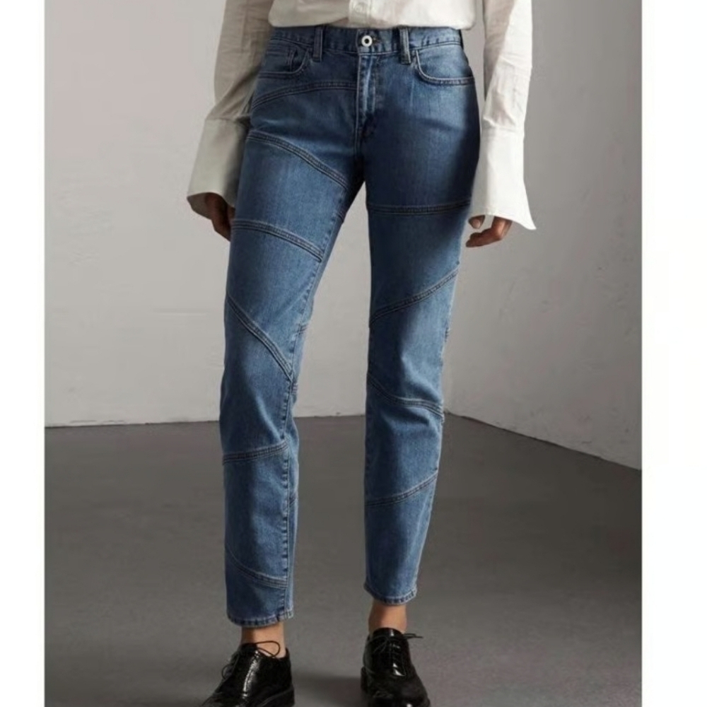 BURBERRY ORIGINAL SKINNY JEANS SIZE 27R - Picture 2 of 12